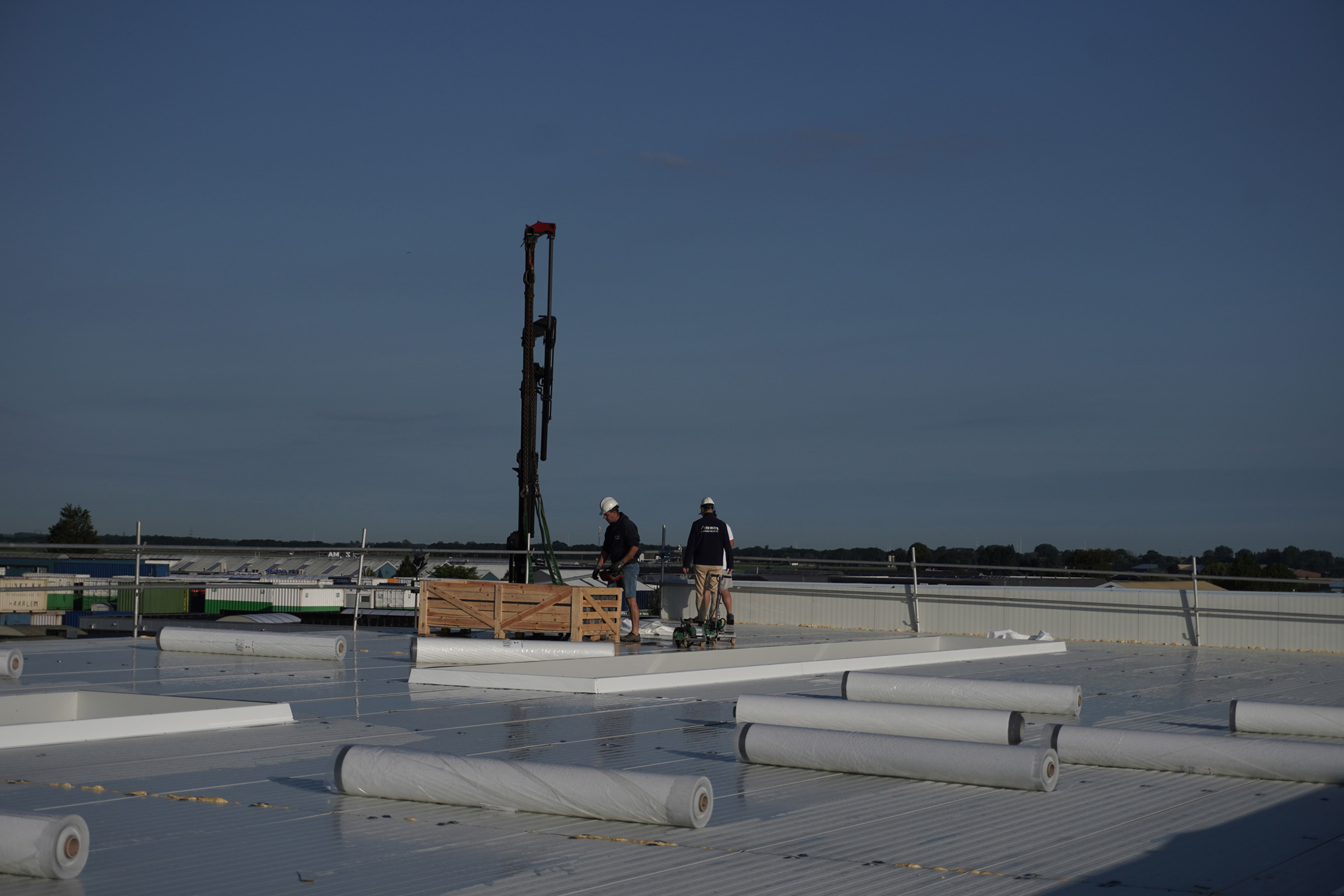 Ben Roos Dakbedekking bij Van Hameren project